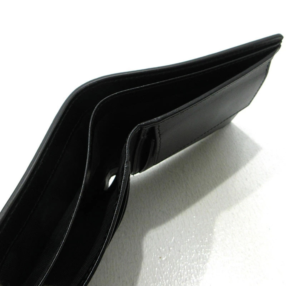 GUCCI GG Embossed Bi fold Wallet Black - Picture 5 of 8
